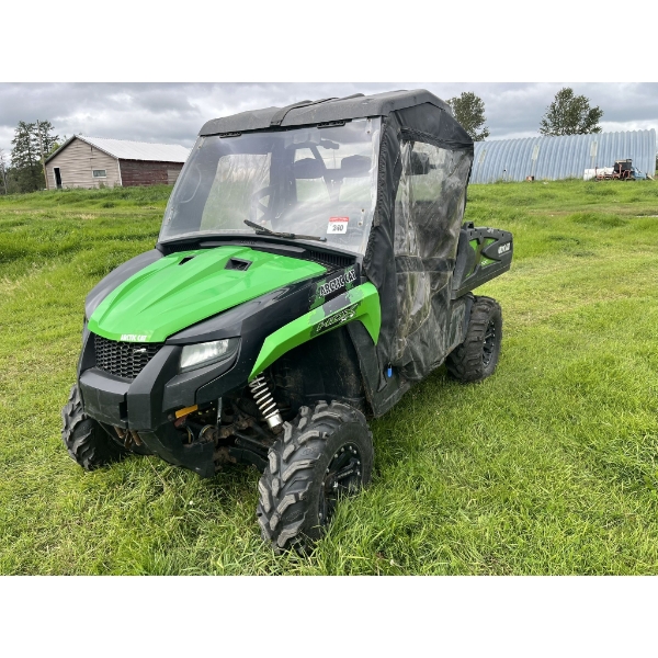 2016 Arctic Cat Soft Doors Side x Side  - hdx-xt 700. Cab Heater