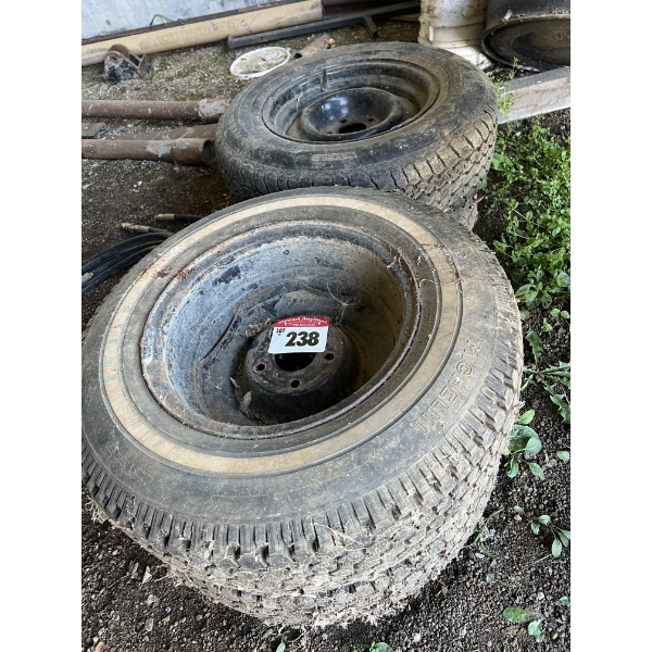 Michelin Radial Tires (3) P205/75R15XM5