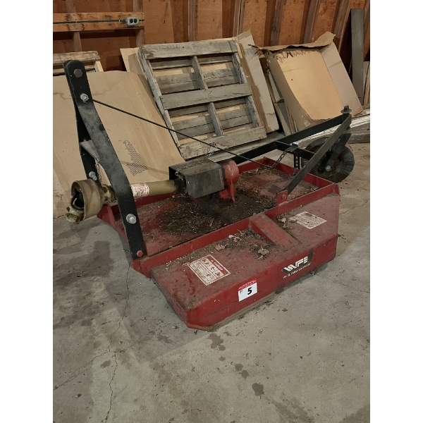 4ft 3 Point Hitch Mower with Single Blade