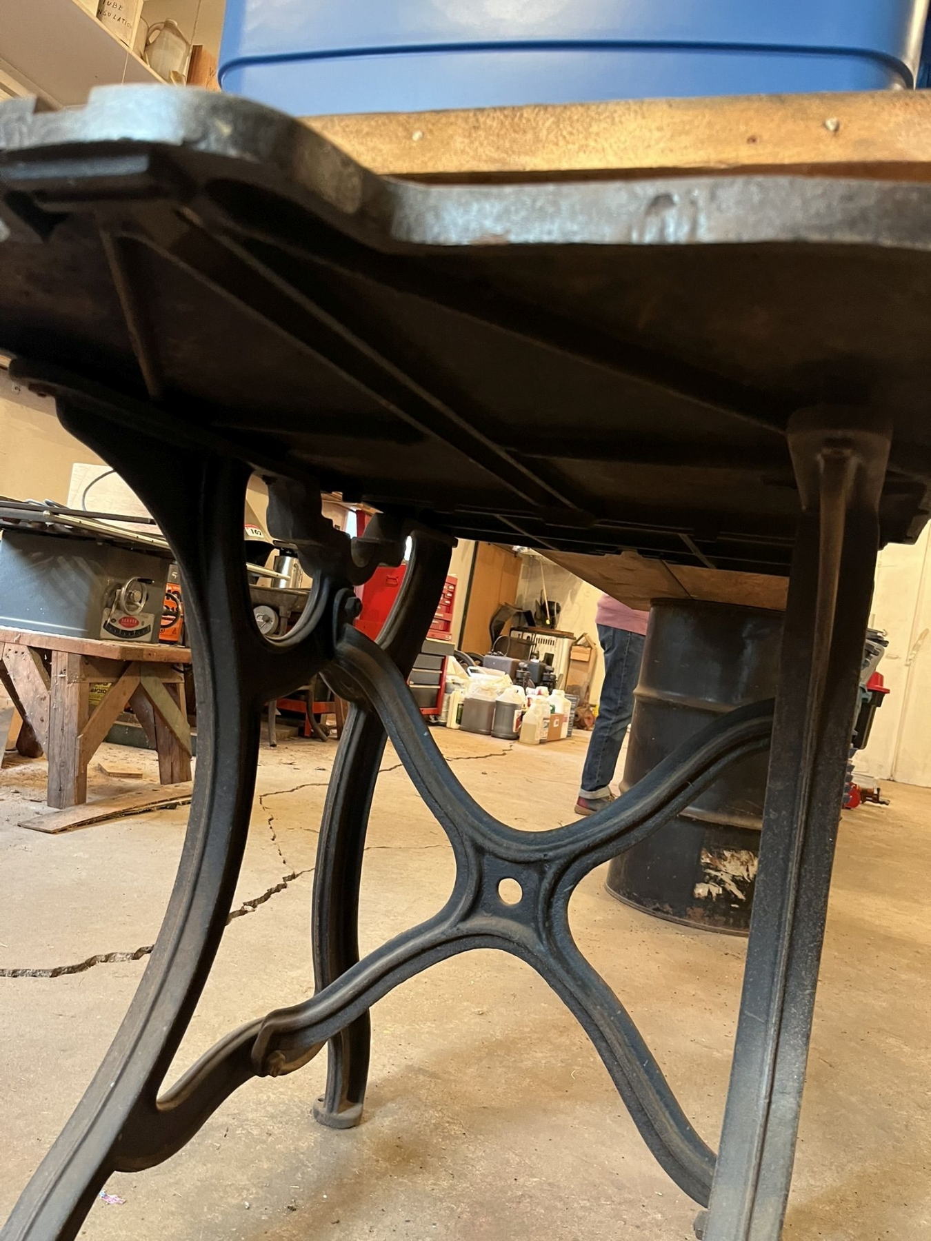 Old Metal Stand