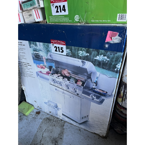 68000 BTU Stainless Steel BBQ with Side Burner