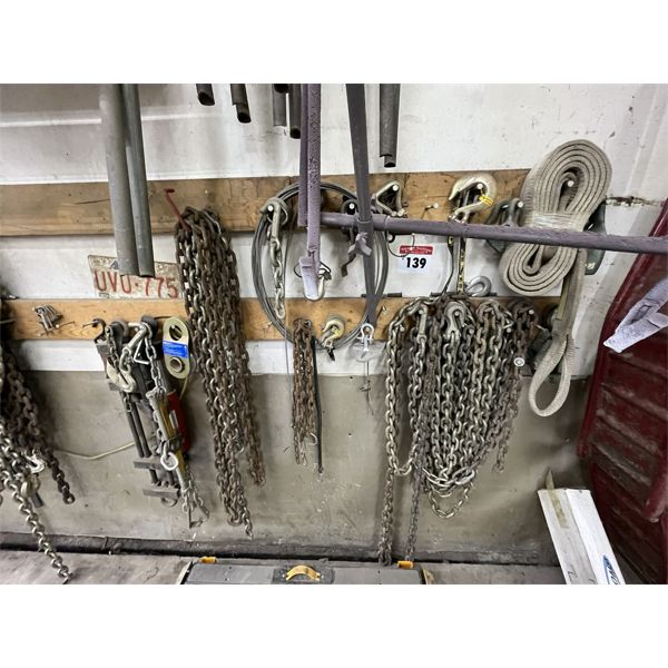 Chains, Cable, Hooks, Strap