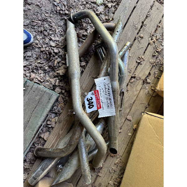 Chrome Street Bike Tail Pipes