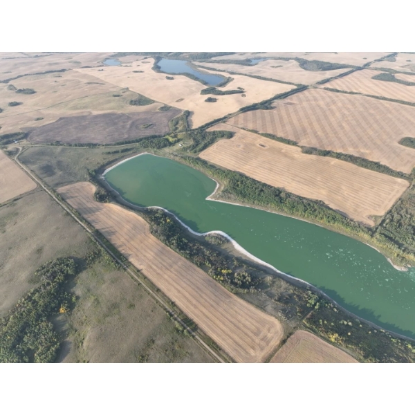 Parcel 1:  SE-6-50-4-W4 - 107.1 Total Acres, approx. 70 Acres Cultivated, Acreage and $3000.00 lease