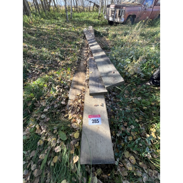 10 - 2x8x16 Treated Rough Plank