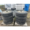 Image 1 : 11R24.5 tires on aluminum rims