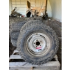 Image 1 : 2 Hankook Studded Tires LT235-75 R15, 3 extra on pallet included