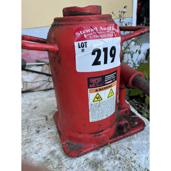 60 Ton Hydraulic bottle Jack