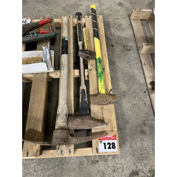 Heavy Hammer & Grub Hoe etc. 