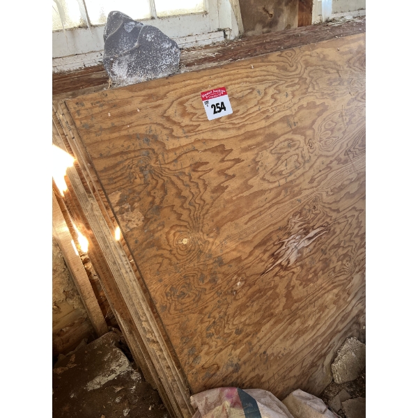20 - 4x8 3/4in.Treated  Plywood