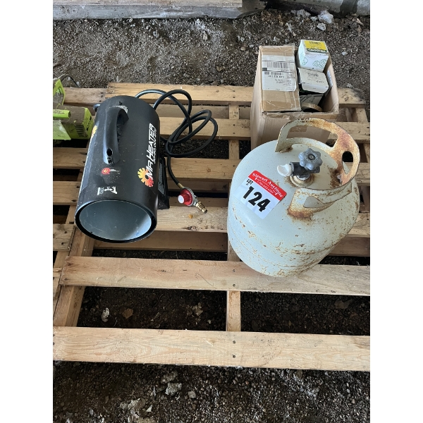 Propane heater & Bottle