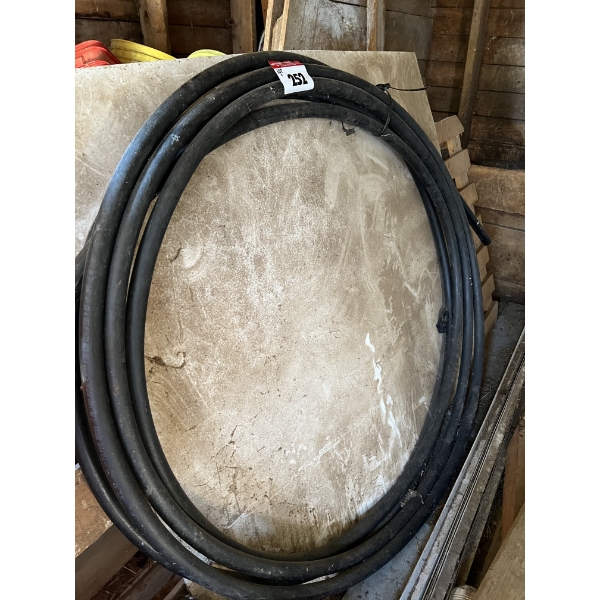 Roll of Black Hose