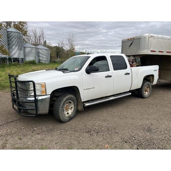 2008 3/4 Ton Silverado Duramax Crew Cab, 2500HD, 86800 Miles, Air Conditioning