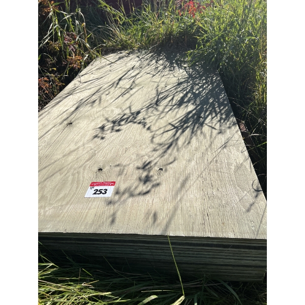 22 - 4x8 1/2in. Treated Plywood
