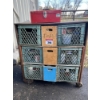 Image 1 : Metal Cart on Wheels and Contents