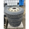 Image 2 : 11R24.5 tires on aluminum rims