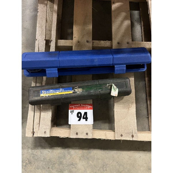 Power Fist 3/8inch & 1/2 inch Torque Wrenches