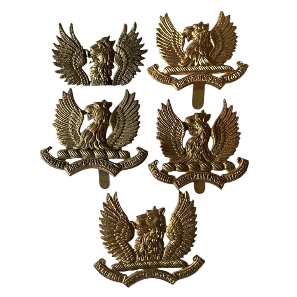 British Ayrshire Yeomanry Earl of Carrick's Own Cap Badge Lot
