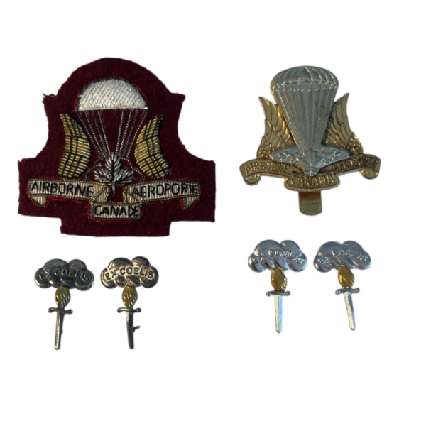 Canadian Military Branch Badge Lot - Canadian Airborne Regiment