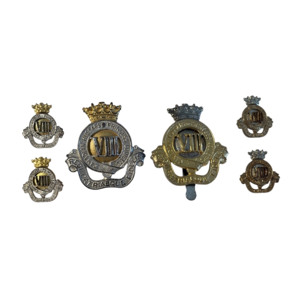 Canadian Military Badge Lot - 8th Canadian Hussars