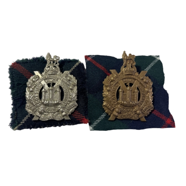 King's Own Scottish Borderers Cap Badge Lot 