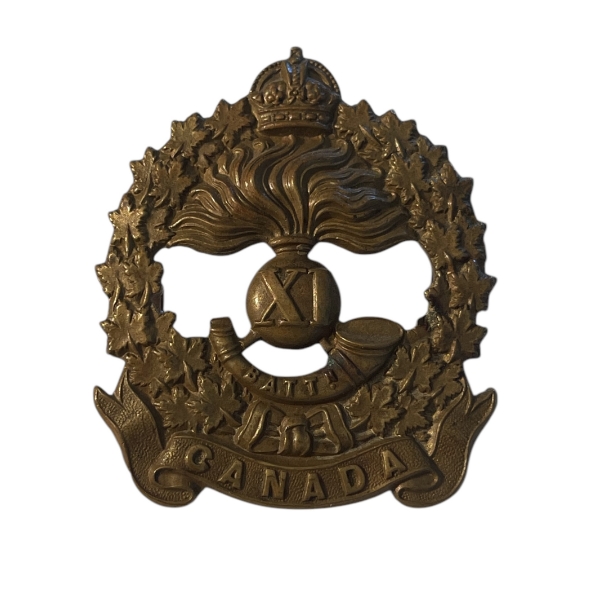 WW1 CEF 11th Battalion (Saskatchewan) Cap Badge