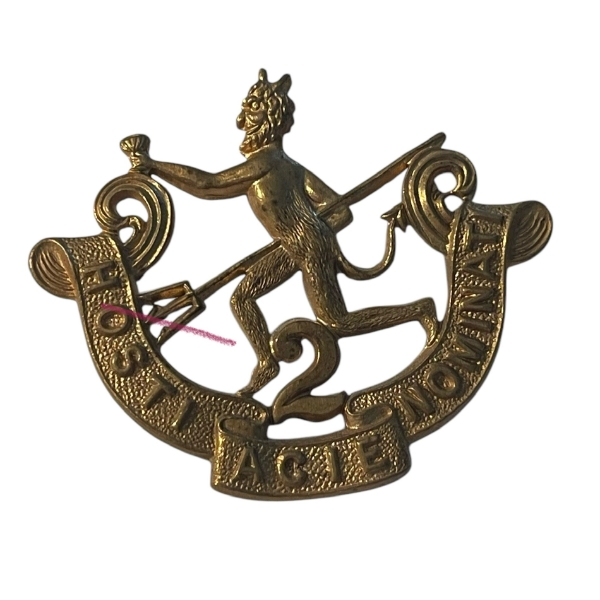 WW1 CEF 90th Battalion (Winnipeg Rifles, Little Black Devils) Cap Badge