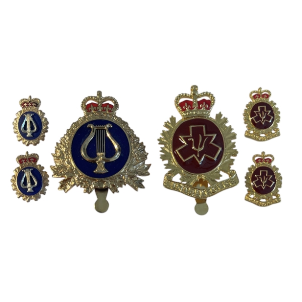 Canadian Military Branch Badge Lot - BAND and PERSONNEL SECTION BRANCH