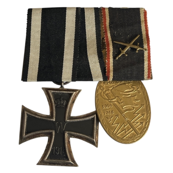 WW1 German Military Medal Pair