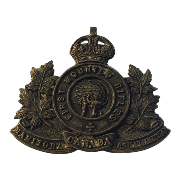 WW1 CEF 1st Mounted Rifles Battalion (Brandon) Cap Badge
