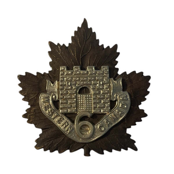 WW1 CEF 6th Battalion (Fort Garry Horse) Cap Badge