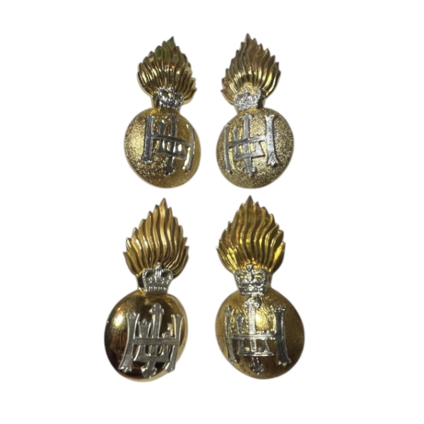 Lot of 4, Royal Highland Fusiliers Cap Badges