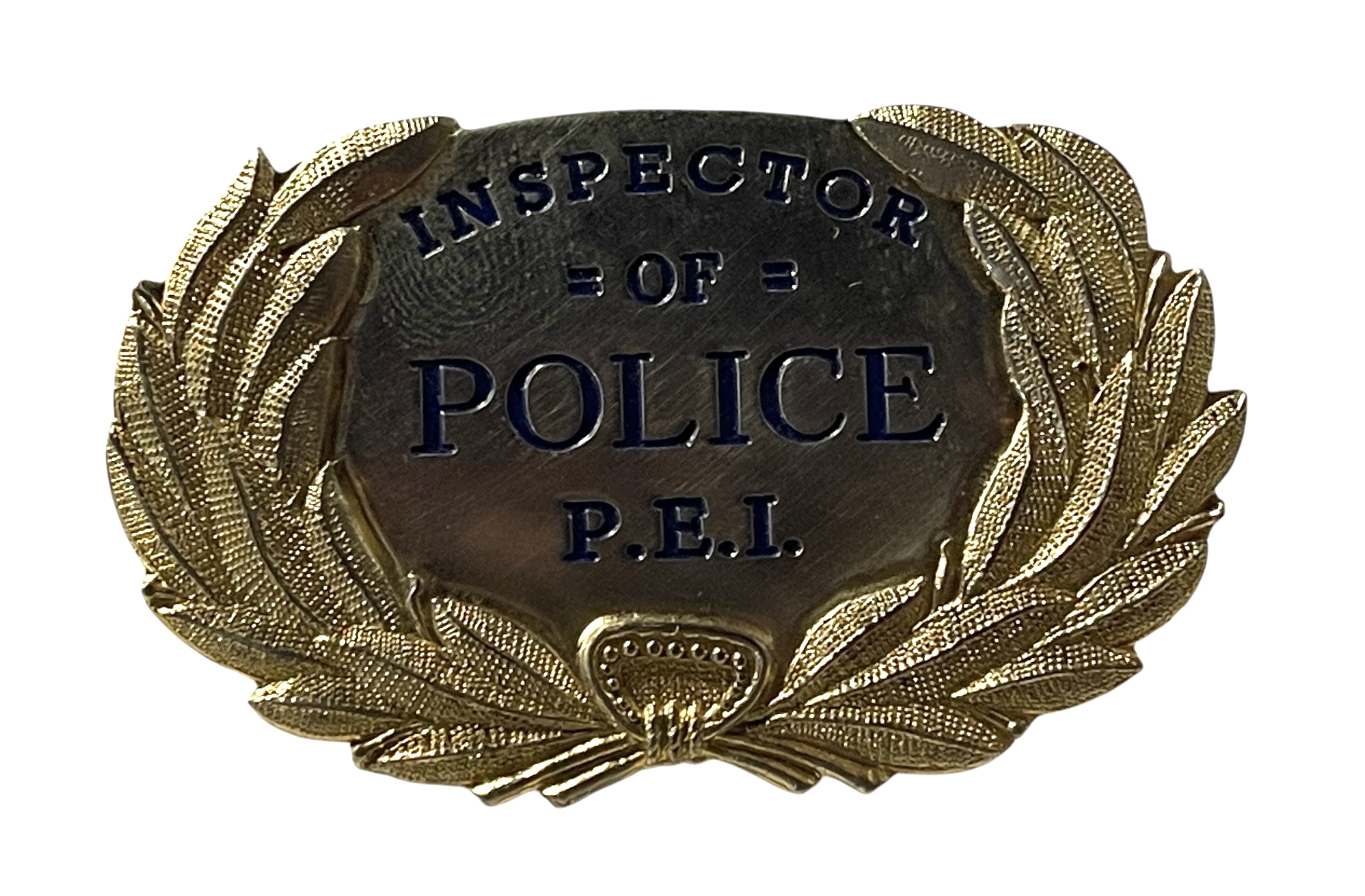 PEI Provincial Inspector of Police Badge