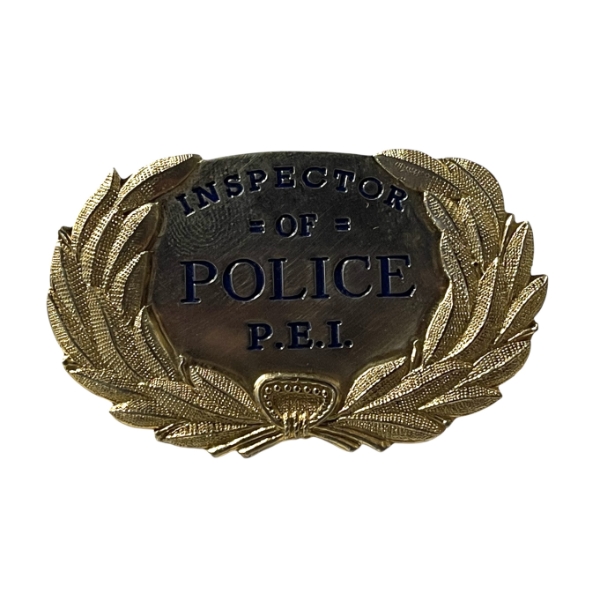 PEI Provincial Inspector of Police Badge