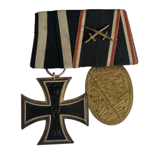 WW1 German Military Medal Pair