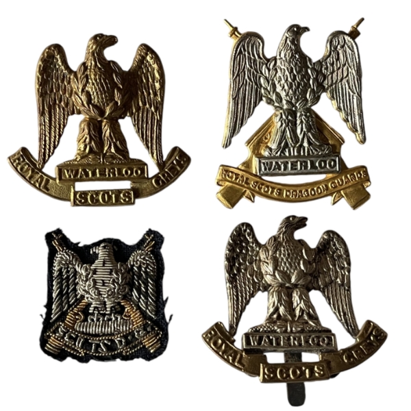 The Royal Scots Greys Cap Badge Lot