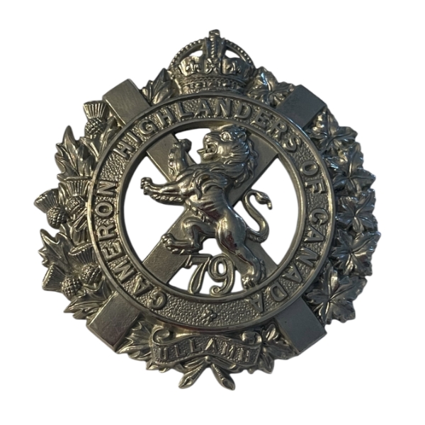 Pre WW1, 79th Cameron Highlanders of Canada Bonnet Badge
