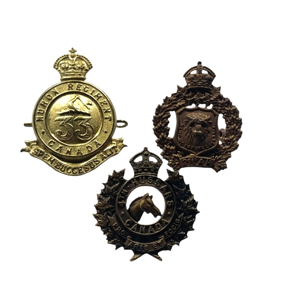 Group of Pre WW1 Canadian Badges
