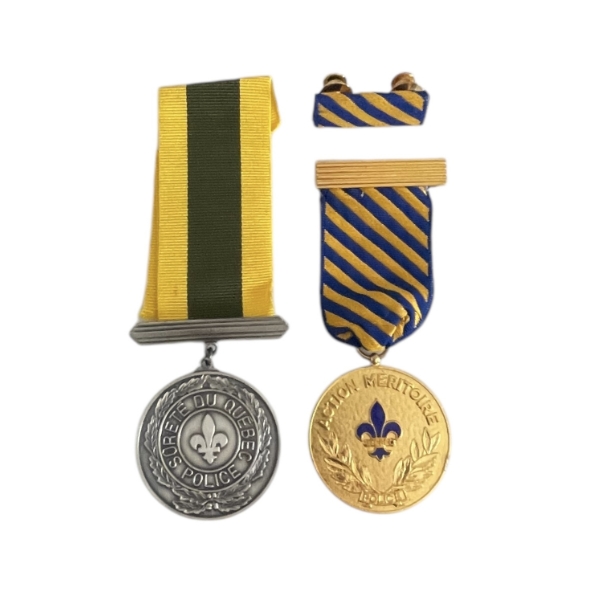 Quebec Provincial Police Service Medal Lot