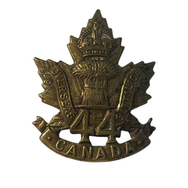 WW1 CEF 44th Battalion (Winnipeg) Cap Badge