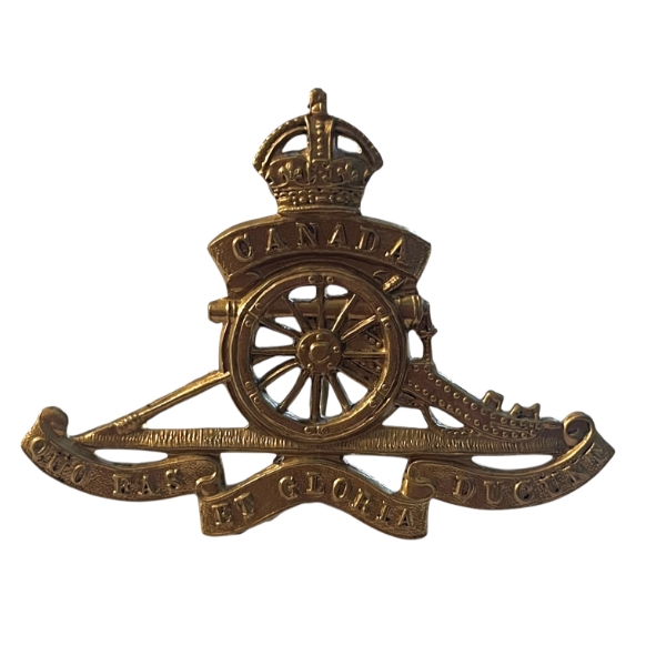 WW1 CEF Canadian Artillery Cap Badge