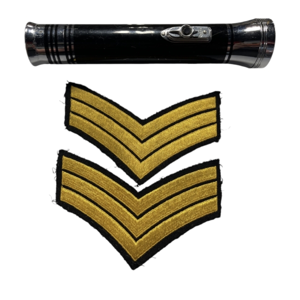 RCMP Rank Insignia & Flashlight