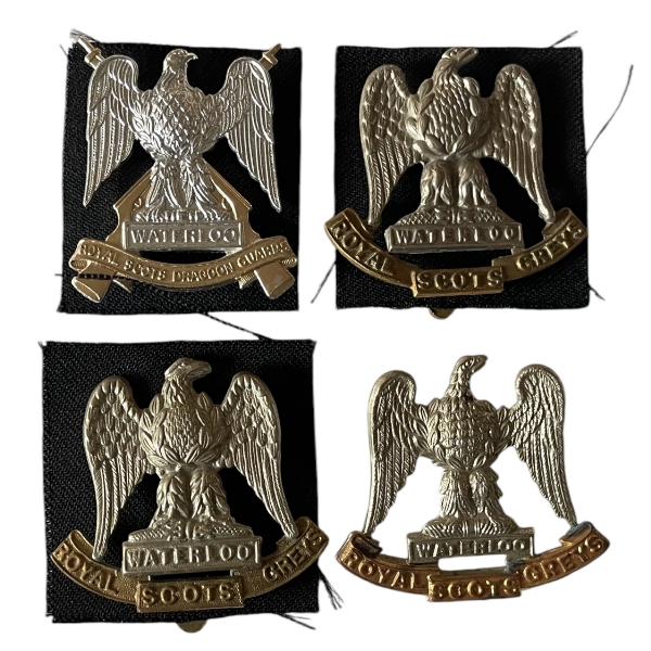 The Royal Scots Greys Cap Badge Lot