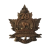Image 1 : WW1 CEF 79th Battalion (Manitoba) Cap Badge