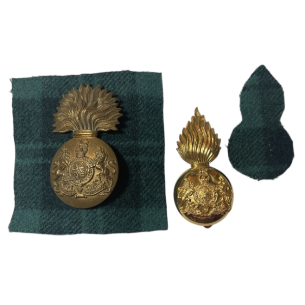 Lot of 3, Royal Scots Fusiliers Badges
