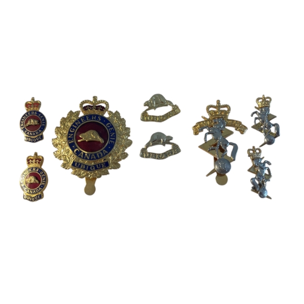 Canadian Military Badge Lot - Canadian Engineers and Eme (Rceme)