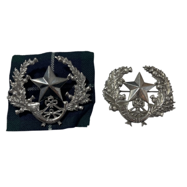 Cameronians Cap Badge Lot