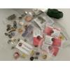 Image 2 : Plastic case of Military Rank insignia, Veterans Affairs pins, and other lapel pins