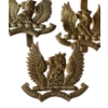 Image 4 : British Ayrshire Yeomanry Earl of Carrick's Own Cap Badge Lot