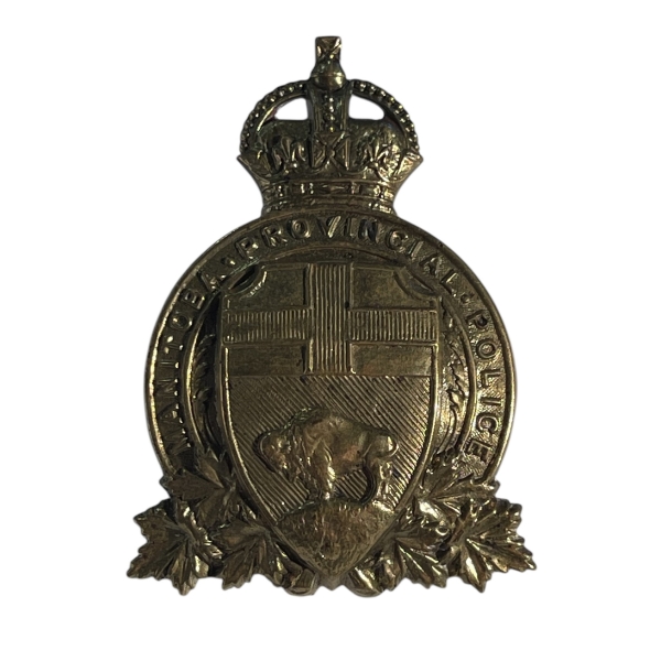Manitoba Provincial Police Cap Badge